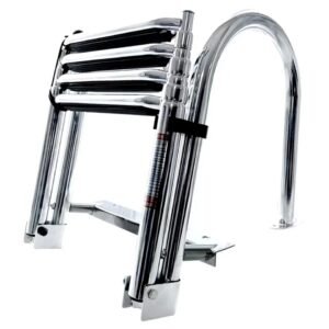 Stainless Steel Boarding Ladder With Handrail