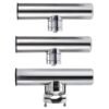 Clamp-on stainless steel fishing rod holder Clamp-on stainless steel fishing rod holder