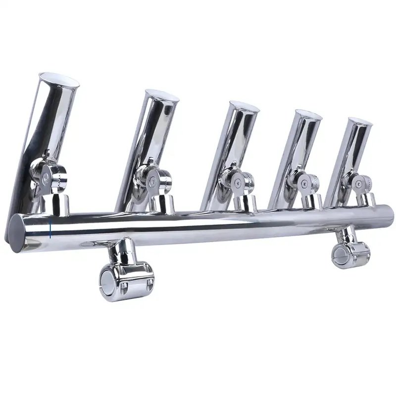 5 tubes clamp on fishing rod holders 5 tubes clamp on fishing rod holders