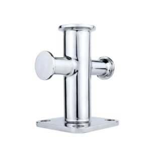 stainless steel single cross bollard for boat