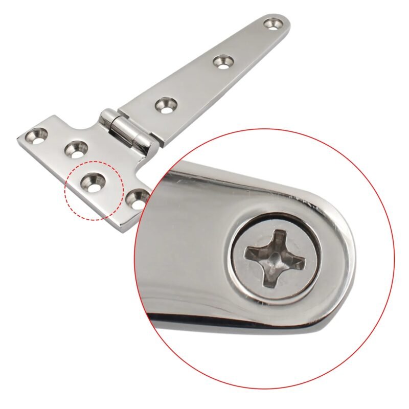 2 Marine Grade 316 Stainless Steel Heavy Duty T Type Hinge For Boat Hatch