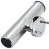 3 Stainless Steel Clamp-on Fishing Rod Holder
