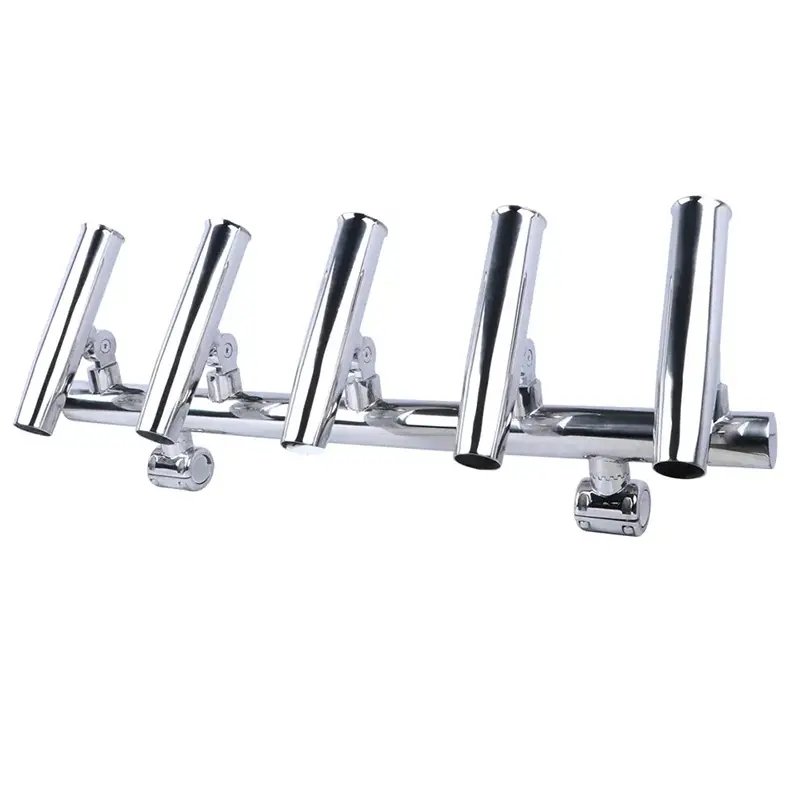 5 tubes clamp on fishing rod holders 5 tubes clamp on fishing rod holders