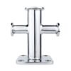 stainless steel single cross bollard for boat stainless steel single cross bollard for boat