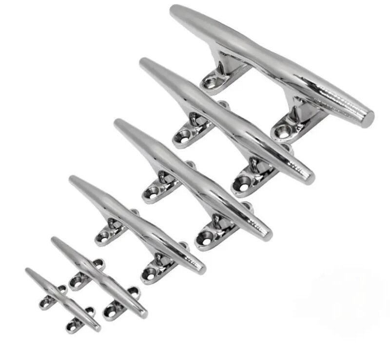 4 316 Stainless Steel Open Base Boat Cleat