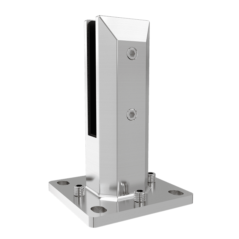 Stainless Steel ajustable glass spigot for frameless glass fence