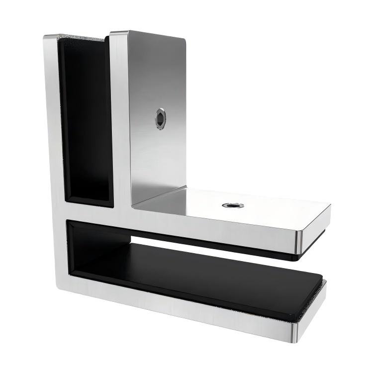 90 degree glass clamp